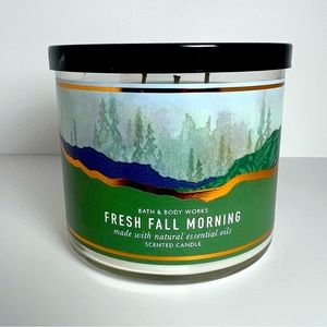 Bath & Body Works Fresh Fall Morning 3-wick Candle
